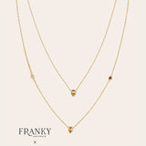 De Aurelia Hazel ketting - gold plated