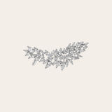 De Rebel Bride oorbel rechterkant - silver plated