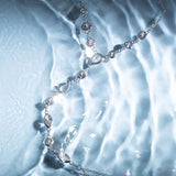 De Aurelia hand chain - silver plated