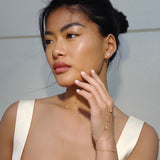 De Verona hand chain - gold plated