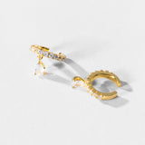 De Chloe ear cuff - gold plated