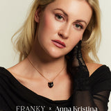 De Black Cat ketting - gold plated