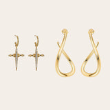 De Statement Set - gold plated