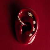 De Liv piercing linkerkant - verguld