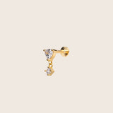 De Ray piercing - verguld