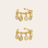 De Sora Ear Cuff set - gold plated