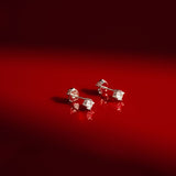 De Essential studs - zilver