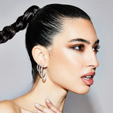 De Go-To Glam oorringen S - zilver