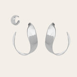 De Daring Dune set - silver plated