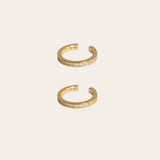 De Manhattan ear cuff set - gold plated