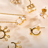 De Sora Ear Cuff set - gold plated