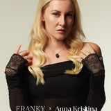 De Black Cat ketting - gold plated
