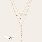 De Aurelia Hazel ketting - gold plated