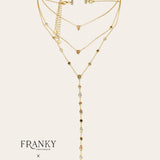 De Aurelia Hazel set – gold plated