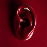 De Lia piercing linkerkant - verguld