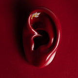 De Liv piercing linkerkant - verguld